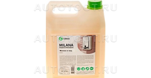 Мыло жидкое GRASS молоко и мед 5кг - 126105 GRASS для 