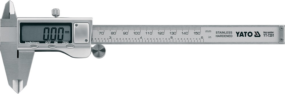 Штангенциркуль электронный (цифровой), 150 мм, точность - 0.03 мм
