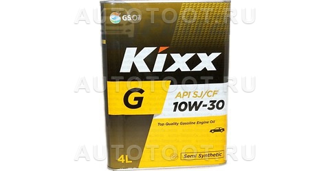 10W-30 KIXX G Масло моторное полусинтетика 4л (GOLD 10W-30) SJ - L545344TE1 KIXX для 