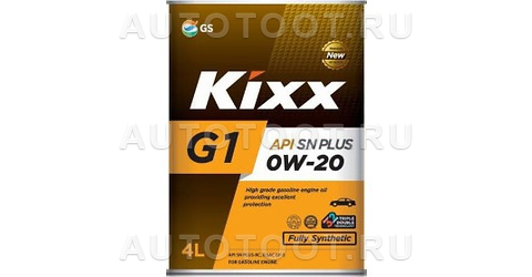 0W-20 Масло моторное синтетика 4л KIXX G1 SN PLUS 0W-20 (NEO 0W-20) -   для 