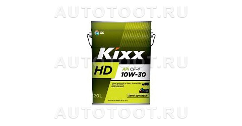 10W-30 KIXX HD Масло моторное полусинтетика 20л (DYNAMIC 10W-30) CF-4/SG - L2002P20E1 KIXX для 