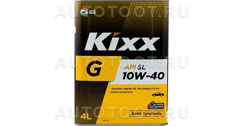 10W-40 KIXX G (GOLD 10W-40) Масло моторное полусинтетика 4л - L531644TE1 KIXX для 