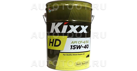 15W-40 KIXX HD Масло моторное полусинтетика 20л (DYNAMIC 15W-40) CF-4/SG - L2001P20E1 KIXX для 