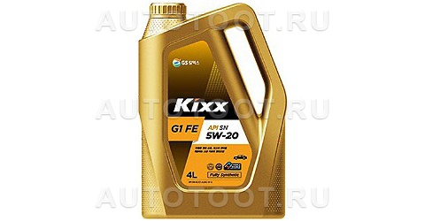 5W-20 KIXX G1 SN PLUS Масло моторное синтетика 4л (G1 FEx 5W-20) - L2100440E1 KIXX для 