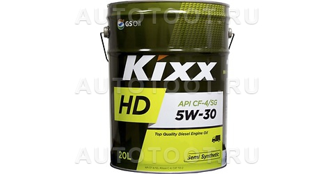5W-30 KIXX HD Масло моторное полусинтетика 20л (DYNAMIC 5W-30) CF-4/SG - L5257P20E1 KIXX для 