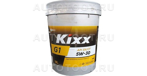 5W-30 KIXX G1 SN PLUS Масло моторное синтетика 18л. -   для 