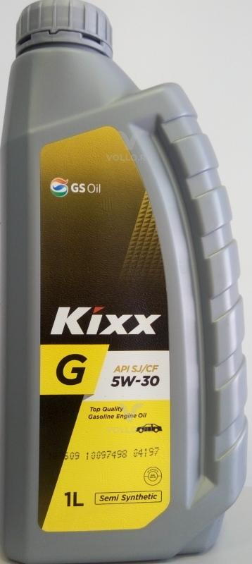 Масло моторное полусинтетика 5W-30 KIXX GOLD 1л