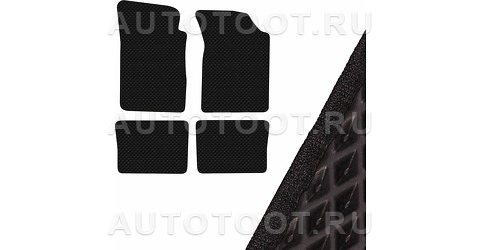 Коврик салона 4 штуки EVA Черный -   для RENAULT CLIO