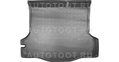 Коврик в багажник NORPLAST, черный, полиуретан - NPA00T69350 Norplast для RENAULT LOGAN
