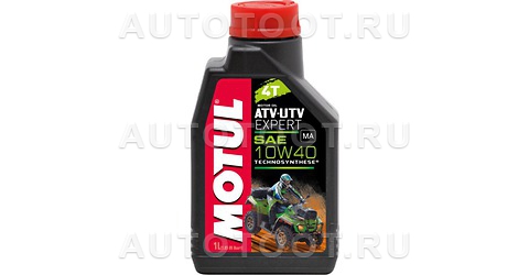 10W-40 масло четырехтактное Motul ATV-UTV Expert 1л -   для 