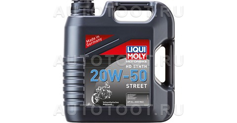 20W-50 Масло моторное синтетическое Motorbike HD Synth Street , 4л - 3817 LIQUI MOLY для 