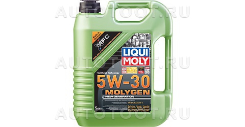 5W-30 Масло моторное синтетическое Molygen New Generation , 5л - 9043 LIQUI MOLY для 