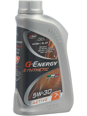 Масло моторное синтетическое 5W-30 G-Energy 