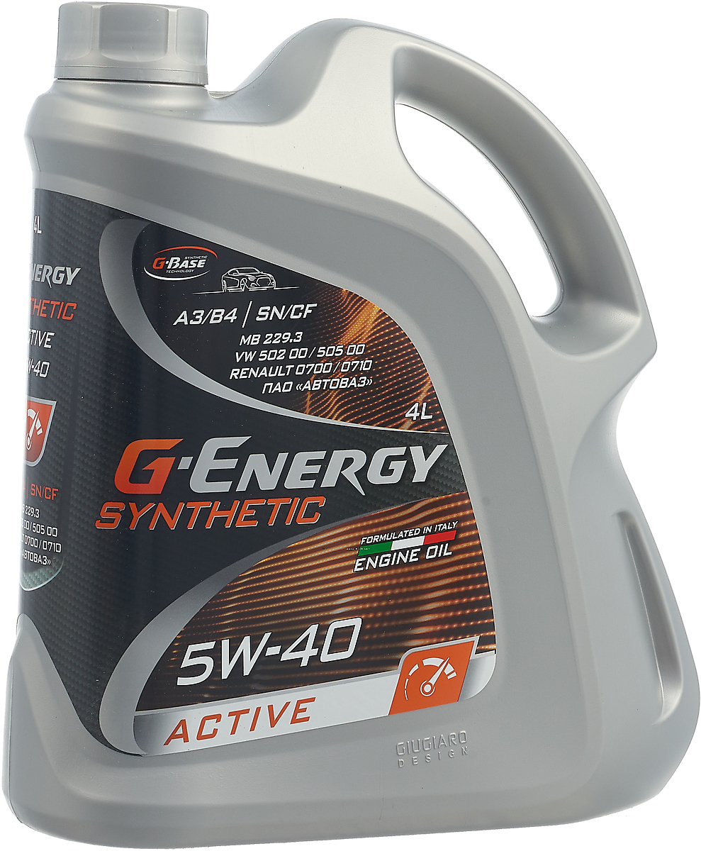 Масло моторное синтетическое 5W-40 G-Energy 