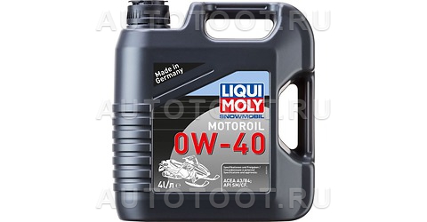 0W-40 Масло моторное синтетическое Snowmobil Motoroil , 1л - 2261 LIQUI MOLY для 