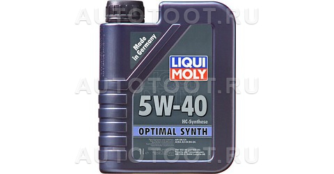 5W-40 Масло моторное синтетическое Optimal Synth , 1л - 3925 LIQUI MOLY для 
