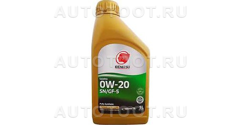 0W-20 Масло моторное синтетическое Gasoline F-S SN/GF-5 , 1л - 30011325724 IDEMITSU для 