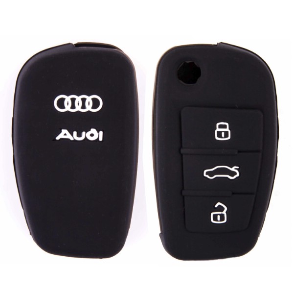 AUDI Чехол на ключ автомобильный SW силиконовый AUDI(2009A4L/A6L/Q7/TT/R8/A3 S05701001