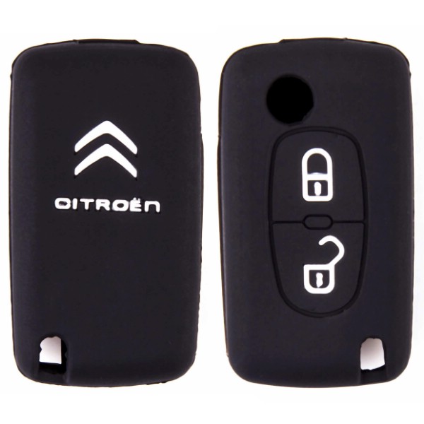 CITROEN Чехол на ключ автомобильный SW силиконовый CITROEN(2 кнопки)