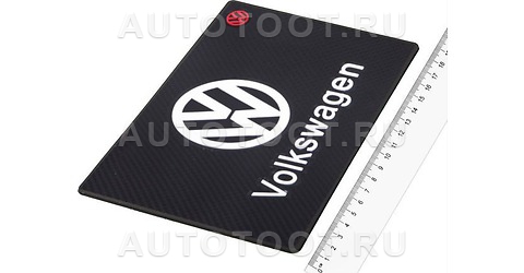 Volkswagen Коврик панели противоскользящий SW плоский с большой эмблемой 185*115*2мм -   для 