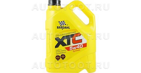 5W-40 XTC SN/CF 5L (синт. моторное масло) - 36163 Bardahl  для 
