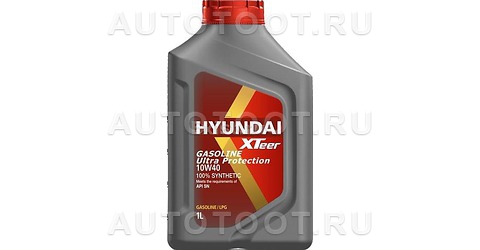 10W-40 Масло моторное синтетическое Gasoline Ultra Protection 10W-40, 1л - 1011019 Kia/Hyundai для 