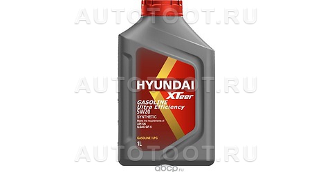 5W-20 Масло моторное синтетическое Gasoline Ultra Efficiency 5W-20, 1л - 1011013 Kia/Hyundai для 