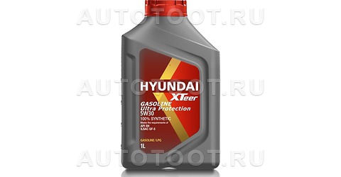 Масло моторное синтетическое Kia/Hyundai Gasoline Ultra Protection 5W-30 1л - 1011002 Kia/Hyundai для 