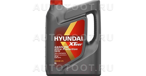 5W-30 Масло моторное синтетическое Gasoline Ultra Protection 5W-30, 6л - 1061011 Kia/Hyundai для 