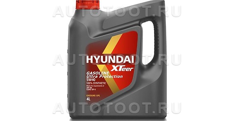 5W-40 Масло моторное синтетическое Gasoline Ultra Protection 5W-40, 4л - 1041126 Kia/Hyundai для 