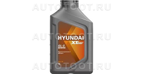 Масло трансмиссионное синтетическое Gear Oil-5 80W-90, 1л - 1011017 Kia/Hyundai для 