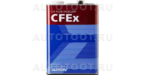 Масло трансмиссионное полусинтетическое CVT Fluid Excellent CFEX 4л - CVTF7004 AISIN для 