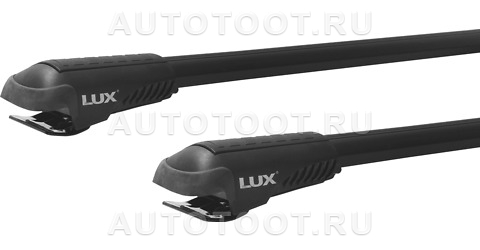 Багажная система LUX ХАНТЕР черная для Renault Duster и Nissan Terrano c рейлингами -   для 