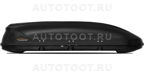 480л Бокс-багажник на крышу Аэродинамический Черный Turino Sport -   для 