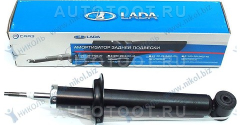 Амортизатор задний (газ) - AG01504 TRIALLI для LADA (ВАЗ) 2110, LADA (ВАЗ) 2111, LADA (ВАЗ) 2112