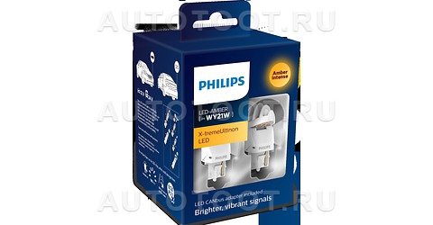 Лампа светодиодная WY21W LED +SmartCanbus Philips -   для 