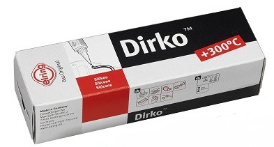Герметик Dirko Spezial-Silikon 70ml., Бежевый