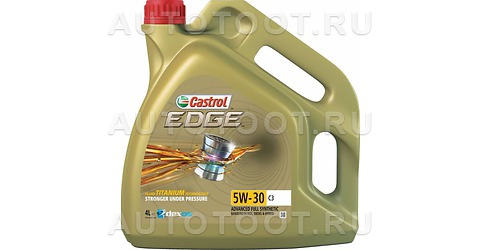 5W-30 Масло Castrol EDGE C3 4л Масло моторное синтетическое - 15A568 CASTROL для 