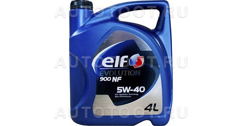 5W-40 Моторное масло Elf Evolution 900 NF 4л - 10150501 ELF для 