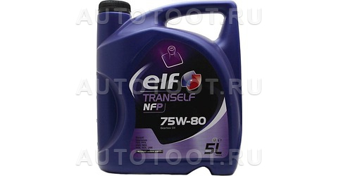 75W-80 Трансмиссионное масло Elf Tranself NFP 5л. -   для 
