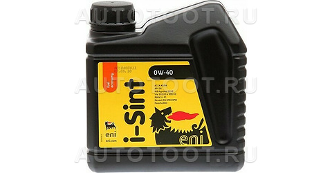 0W-40 ENI I-Sint SN 1л масло моторное синтетика - Артикул 8003699009585 - Производитель ENI - Фото, Отзывы, Цены 
