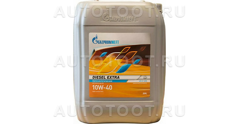 10W-40 Масло моторное Gazpromneft Diesel Extra полусинтетическое 20л -   для 