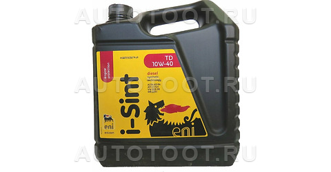 10W-40 ENI I-Sint TD CF/SH 5л.масло моторное дизельное полусинтетика -   для 