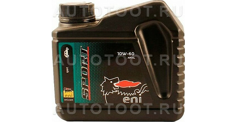 10W-60 ENI Sport 1л.масло моторное синтетика -   для 