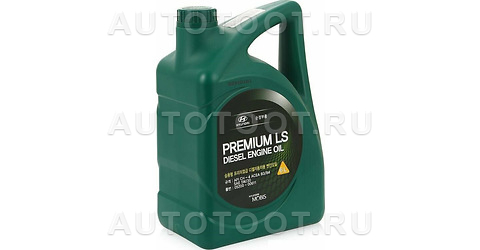 5W-30 масло моторное полусинтетическое premium ls diesel 6л - 0520000611 Kia/Hyundai для 