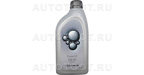 5W-40 масло моторное синтетическое Lexus Engine Oil Synthetic 1л. - 0888082642GO TOYOTA для 