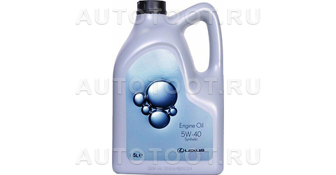 5W-40 моторное масло Lexus Engine Oil 5л. -   для 