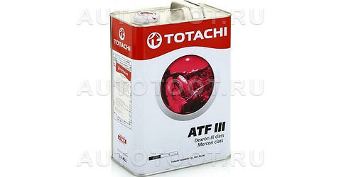 ATF масло трансмиссионное минеральное TOTACHI DEX- III 4л - 4562374691186 TOTACHI  для 