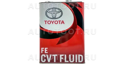 Масло трансмиссионное CVT  Toyota Fluid FE 4л - 0888602505 TOYOTA для 