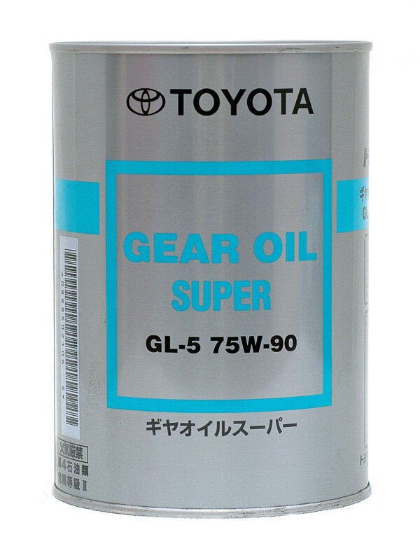 Масло трансмиссионное 75W-90 Toyota Gear Oil Super GL-5 1л.